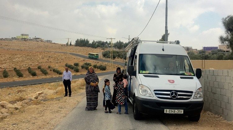 La clinica mobile dell'Ordine di Malta