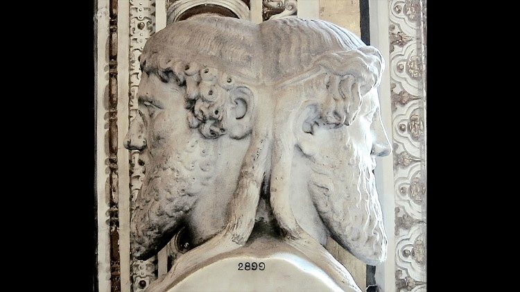 Busto de Jano Bifrons, &copy;Museos Vaticanos, Ciudad del Vaticano