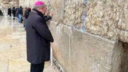 An der Klagemauer in Jerusalem