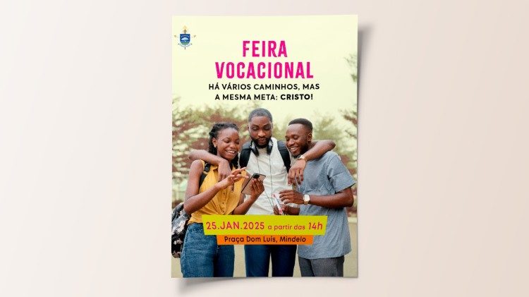 Cartaz da Feira com o lema do encontro