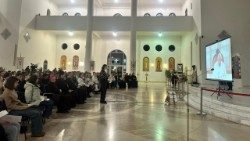 Popiežiaus pokalbis su Ukrainos jaunimu