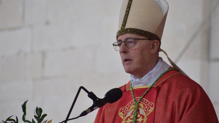 Apostolski nuncij Giorgio Lingua propovijeda u Dubrovniku 3. veljače