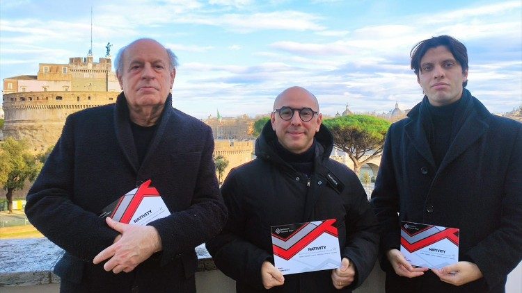 Claudio Strinati, Angelo Paletta e David Vincent Mambriani