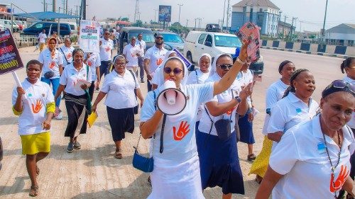 Nigeria Conference of Women Religious against Human Trafficking commemorate Bahkita Day 