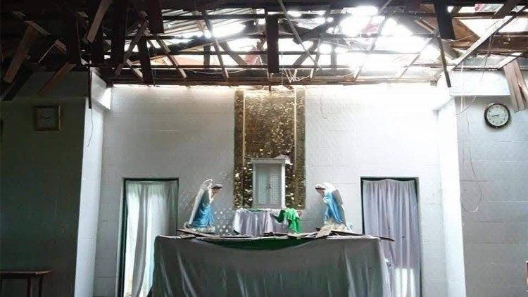 Zasažená katedrála