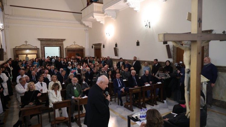La presentazione presso la Casa Santa Famiglia di Roma
