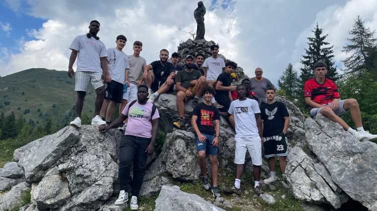 I giovani del Patronato San Vincenzo