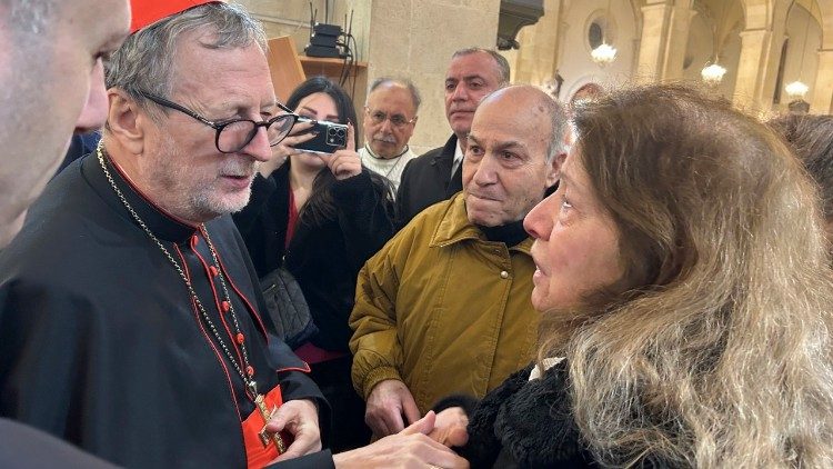 കർദിനാൾ ക്ലൗദിയോ ഗുജരോത്തി സിറിയയിൽ സന്ദർശനം നടത്തുന്നു 