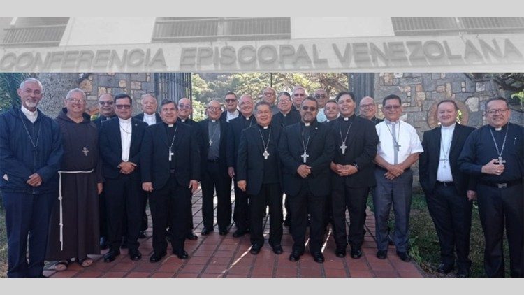 Obispos y arzobispos de la Conferencia Episcopal Venezolana