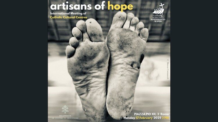 The poster for the “Artisans of Hope” meeting 