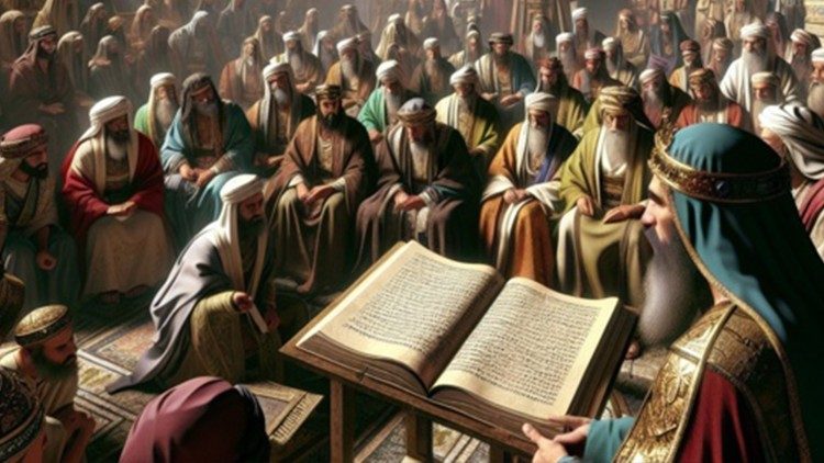 உடன்படிக்கை நூலில் எழுதப்பட்டிருந்த யாவற்றையும் வாசித்த மக்கள்