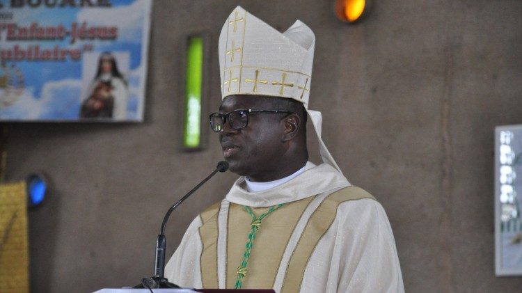 Mgr Jacques Assanvo Ahiwa, archevêque de Bouaké, en Côte d’Ivoire