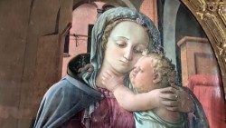 माता मरियम एवं येसु की तस्वीर