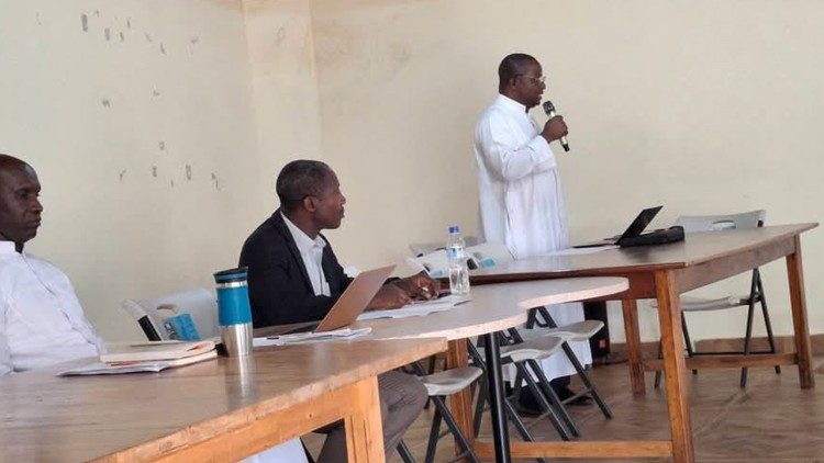 First Session of the priests' gathering