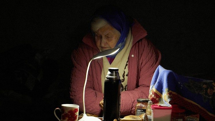 Apagão na Ucrânia (foto Caritas Spes)