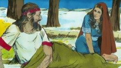 போவாசின் காலடிகளில் ரூத்து