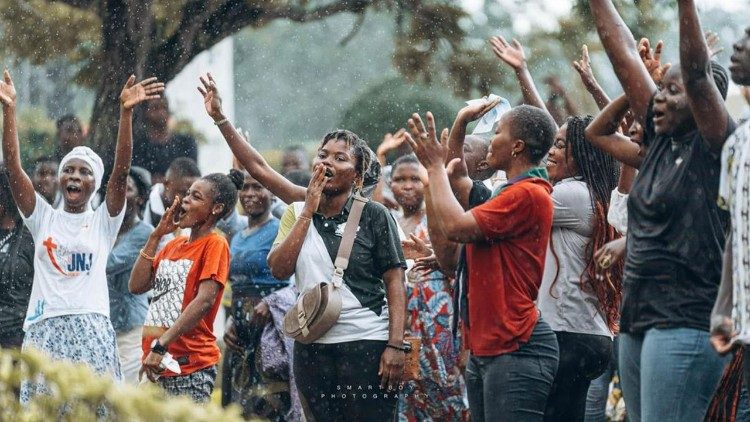 Des jeunes ivoiriens, au cours du lancement de la 6e édition des Journées nationales de la jeunesse