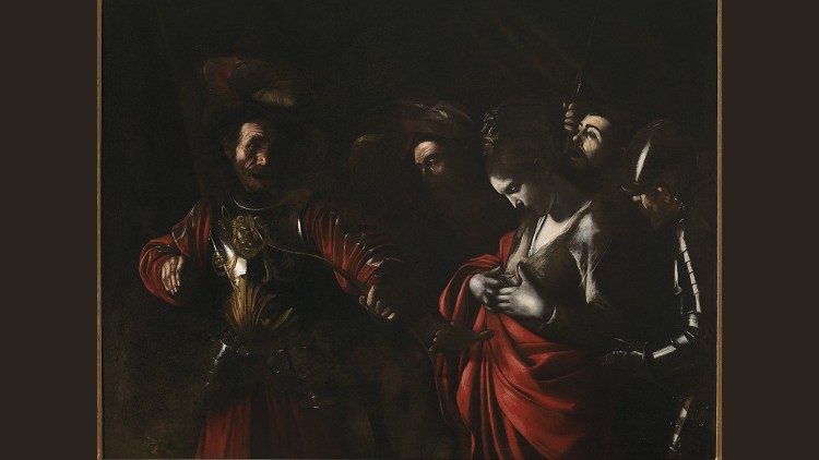 Michelangelo Merisi, detto il Caravaggio, Martirio di Sant’Orsola, 1610 olio su tela; 143x180 cm Collezione Intesa Sanpaolo Gallerie d'Italia – Napoli (IT) Crediti: Archivio Patrimonio Artistico Intesa Sanpaolo / foto Luciano Pedicini, Napoli