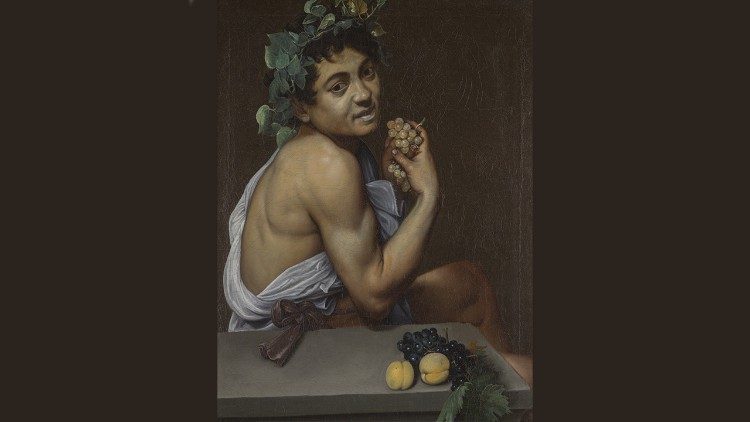 Michelangelo Merisi, detto il Caravaggio, Autoritratto in veste di Bacco (Bacchino malato), 1593-1594, olio su tela 67×53 cm, Galleria Borghese, Roma 