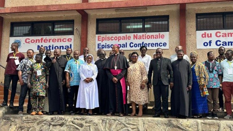 Clôture du 8e conseil national des Communicateurs catholiques camerounais, tenu à Yaoundé du 24 au 27 février 2025.
