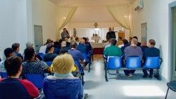 Uno degli incontri di Pastorale nel carcere di Udine