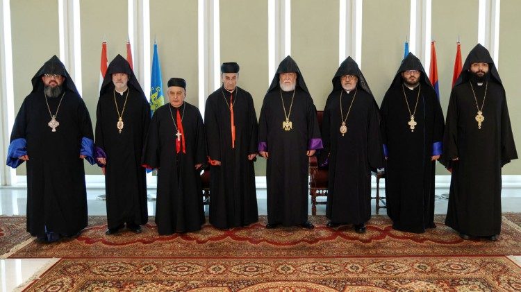 2025.02.06 Visita del Patriarca Rai al Patriarca Aram I