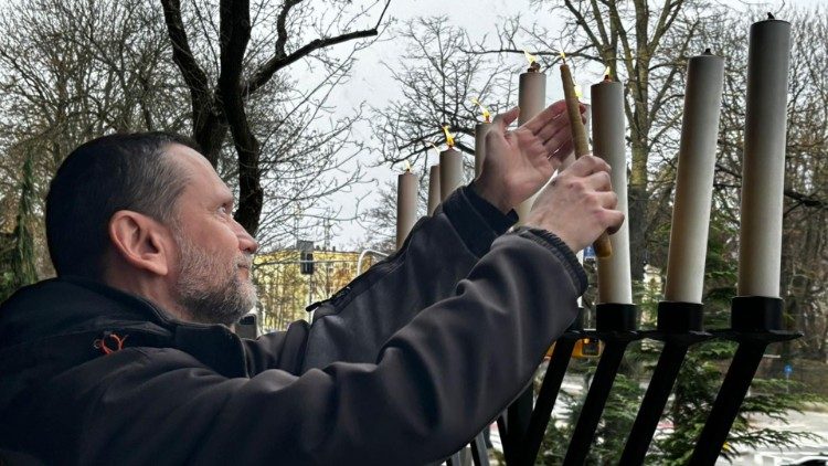 A celebração da luz na Universidade Católica de Lublin, na Polônia