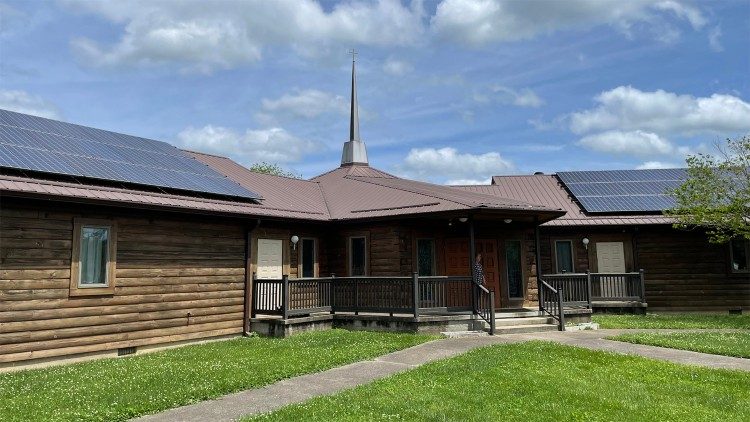 Église de la Sainte-Famille à Booneville dans le Kentucky. 