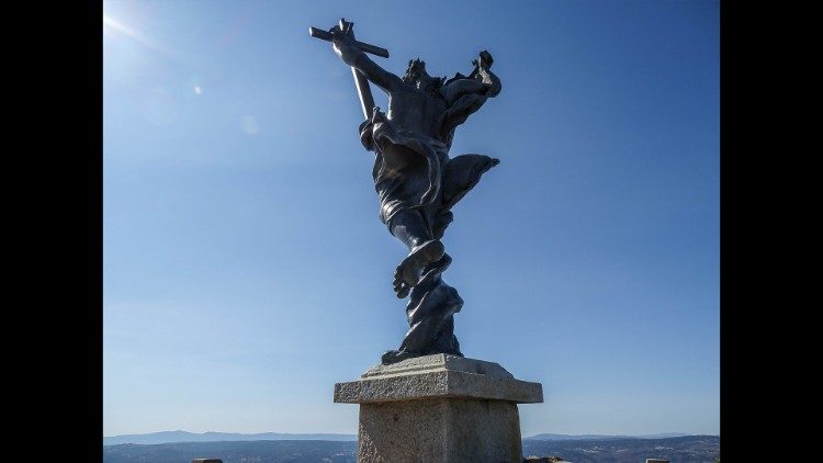 El Redentor de Monte Ortobene, en provincia de Nuoro