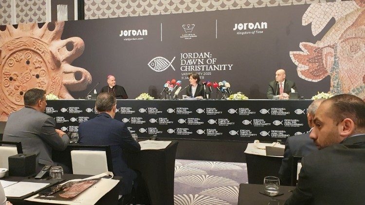 2025.01.08 "Jordani: Agimi i Krishterimit" - konferencë shtypi në Aman, Jordani