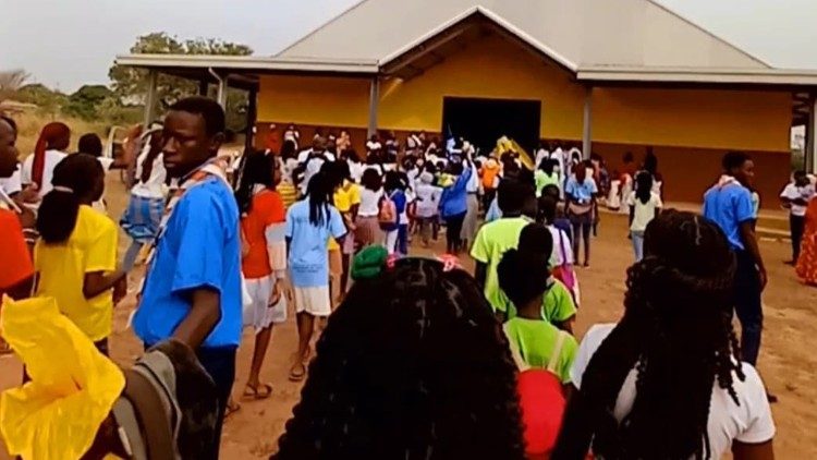 Momento festivo de união e celebração da Infância Missionária na Guiné-Bissau