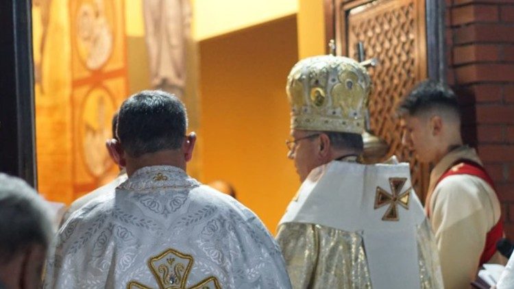 2025.01.15 Bishop Stojanov opened the jubilee doors of the Strumica Cathedral