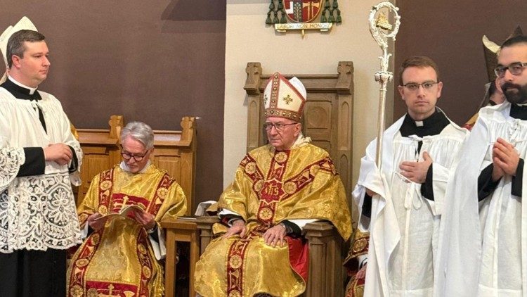 Cardinal Pietro Parolin presides over the episcopal ordination of Bishop Fredrik Hansen in Oslo (18 January 2025)