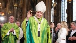 Kardinal Christoph Schönborn beim Dankgottesdienst am 18.1.2025 in Wien