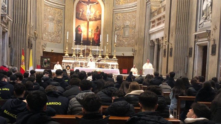 Santa Misa para los peregrinos