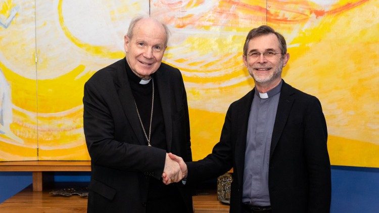 Kardinal Christoph Schönborn, emeritierter Erzbischof von Wien, und Josef Grünwidl