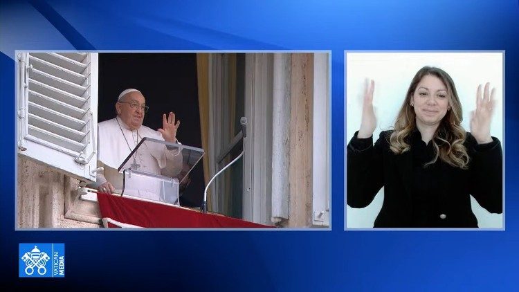 2025.01.23 Tłumaczenie na język migowy modlitwy Anioł Pański