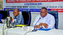 Conférence trimestrielle du 16 janvier 2025 à l'Institut des artisans de justice et de paix/Chant d'oiseau (Iajp/Co) de Cotonou (Bénin).