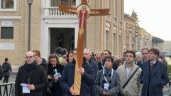 Participanți la Jubileul lumii comunicării (25 ianuarie 2025)