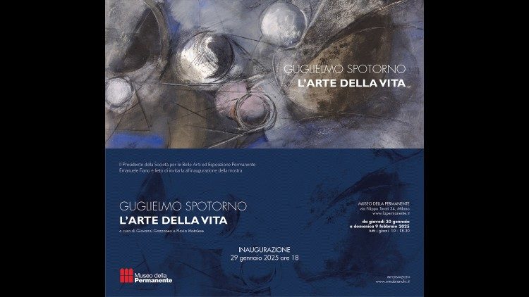 Locandina dell'inaugurazione della mostra