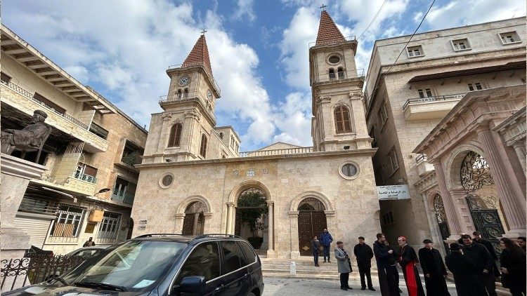 Kardināla Gudžeroti vizīte Sīrijā