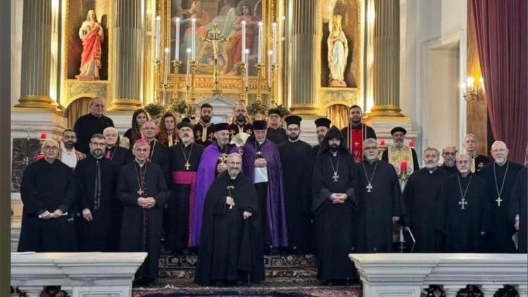 2025.01.27 Preghiera Unità Cristiani chiesa armena di Istanbul