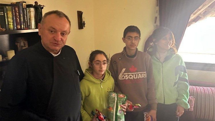 Ks. Waldemar Cisło w Syrii (Fundacja Przyjaciel Misji)