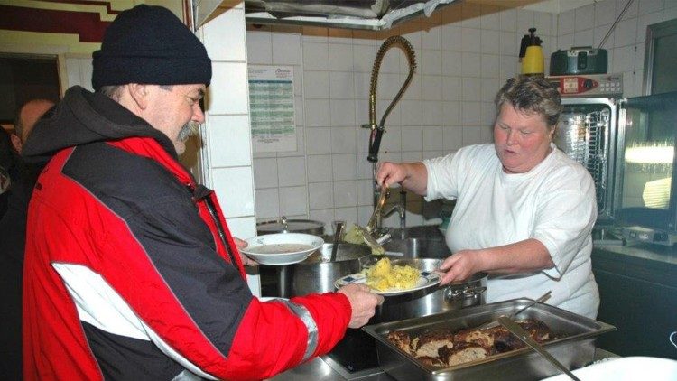 In einer Einrichtung der Emmausgemeinschaft St. Polten