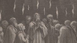 Paul Jonnard-Pacel de Gustave Doré, [El Pentecostés], xilografía