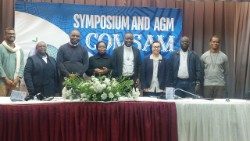 Nova Direção do COMSAM, durante o Simpósio e AGM em Joanesburgo, África do Sul