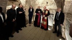 Presentazione dei restauri del cubicolo di Eusebio