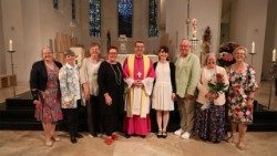 Bischof Krämer mit den Beauftragten (Foto: Bistum Rottenburg/Stuttgart)