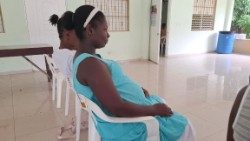 Mujer haitana que recide en República Dominicana 