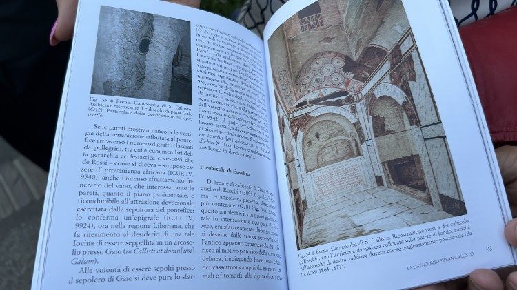 Il libro "La catacomba di San Callisto. Il cimitero dei papi” di Dimitri Cascianelli, Officiale Archeologo della PCAS